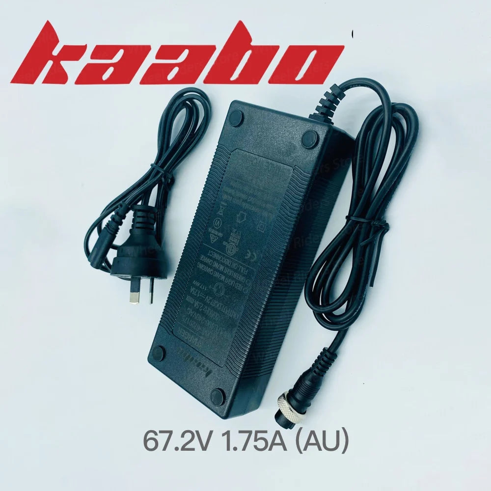 Kaabo 60V 67.2V 1.75A Standard charger - ERide Hub