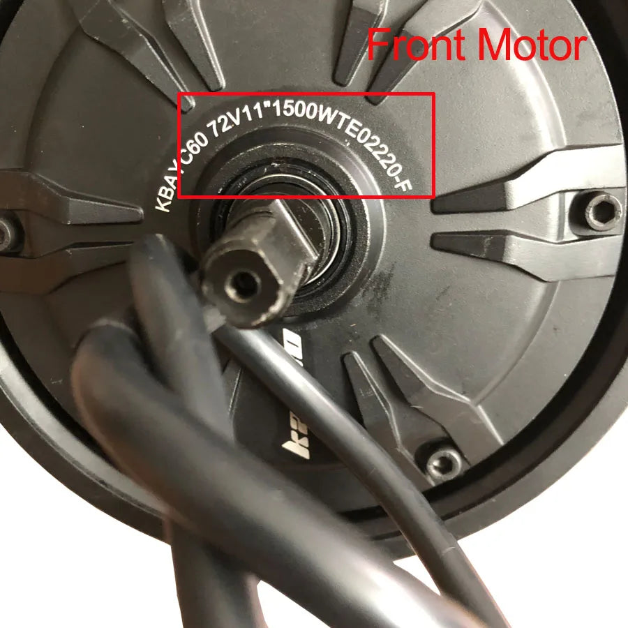 Kaabo Wolf Warrior King 72V 1500W Motor - ERide Hub