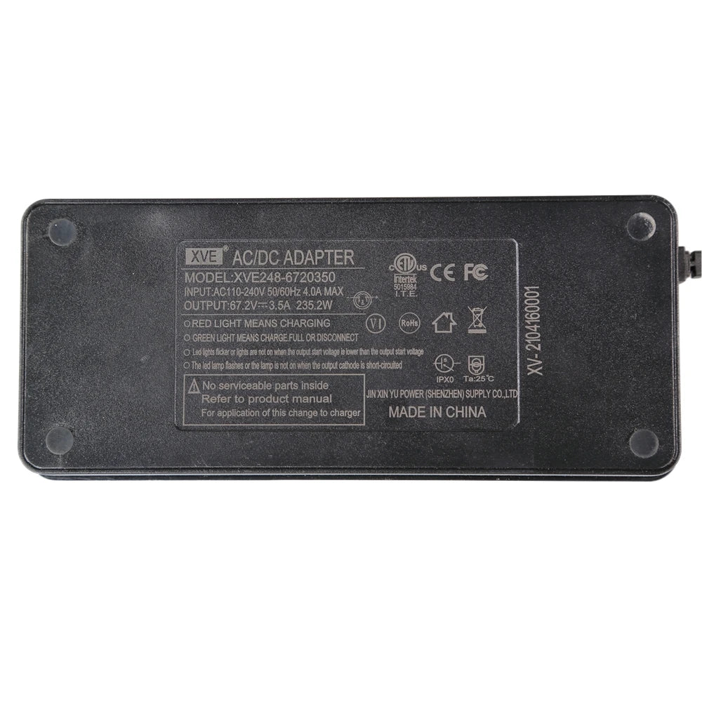 Kaabo 60V 67.2V 3.5A Fast Charger - ERide Hub
