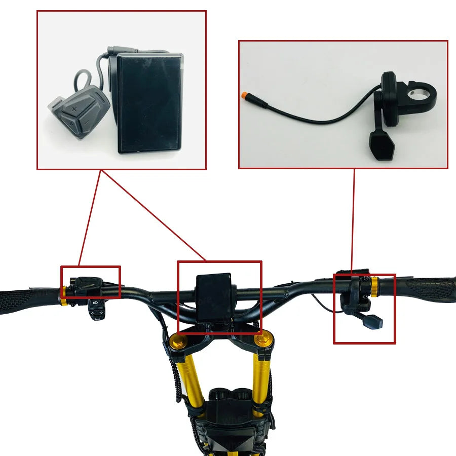 TFT Display Wolf King GT Pro/ Mantis King GT 60V/72V - ERide Hub