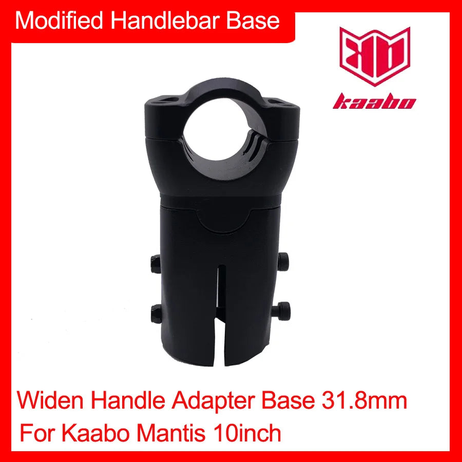 Kaabo Mantis adapter to suit 31.8mm handlebar - ERide Hub