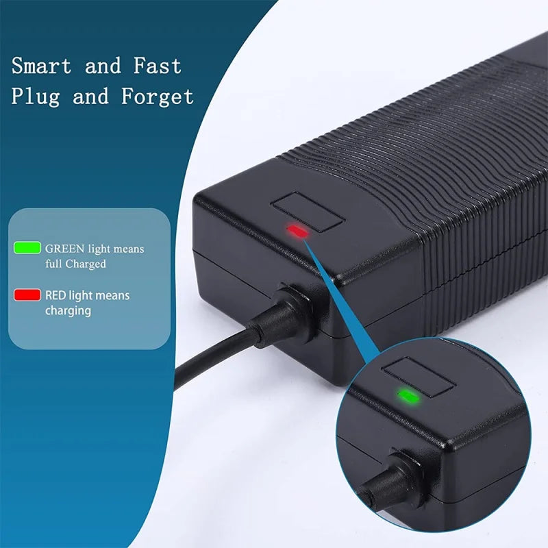 36V 42V 2A Standard Charger DC plug - ERide Hub