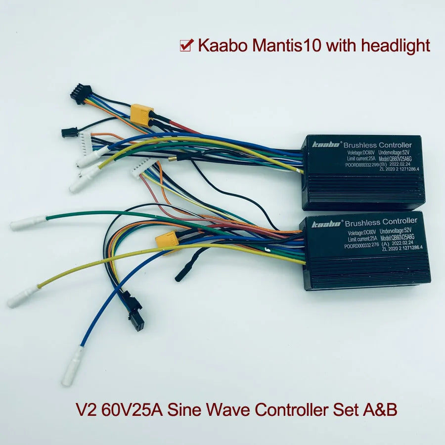 Mantis 10 60V 25A Main Motor Controller (Compatible with Skywalker 10C 60V) - ERide Hub