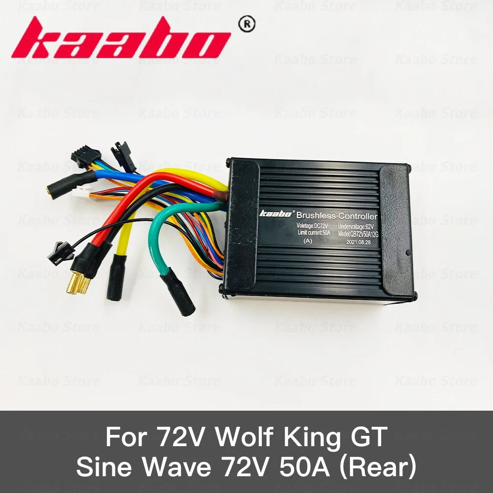 Wolf King GT Pro 72V 50A sine wave controller - ERide Hub