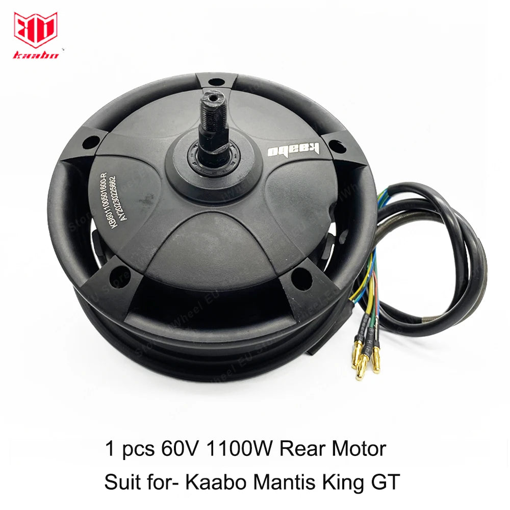 Kaabo Mantis King GT 60V 1100W Motor Black - ERide Hub