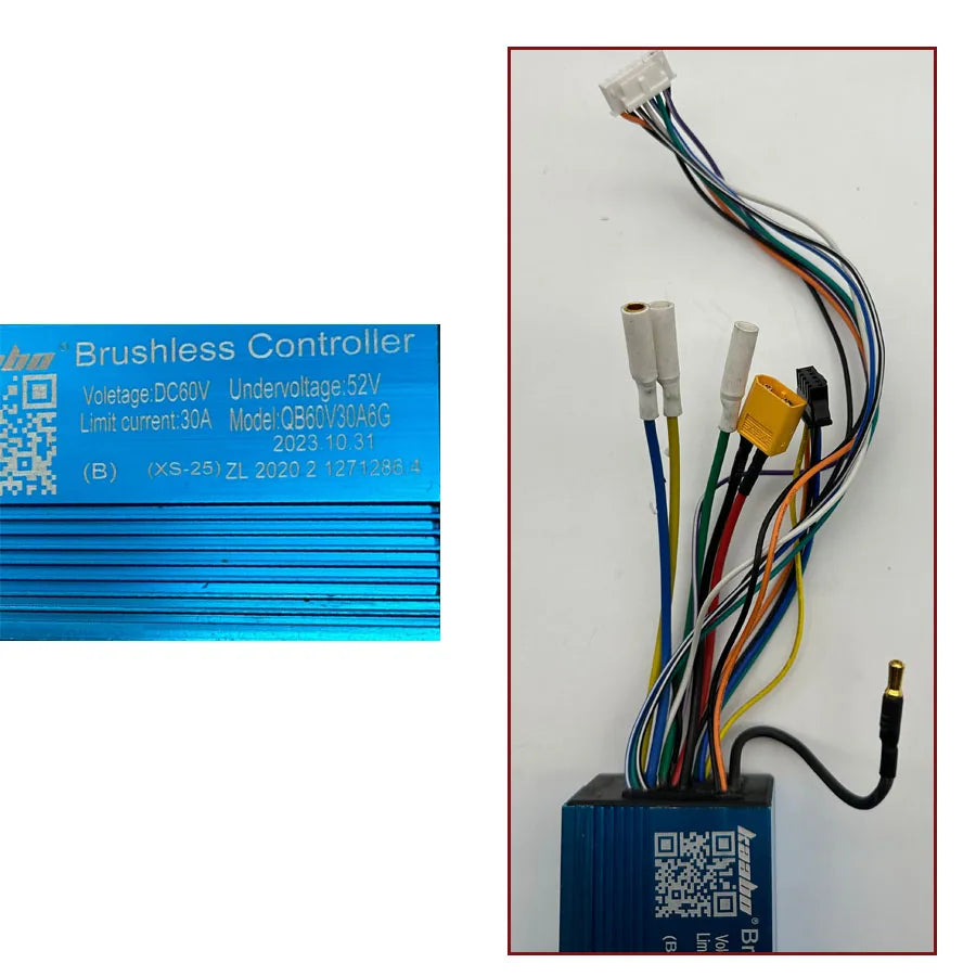 Kaabo Wolf X 60V30A Sine Wave Controller / Upgrade for Mantis 10 - ERide Hub