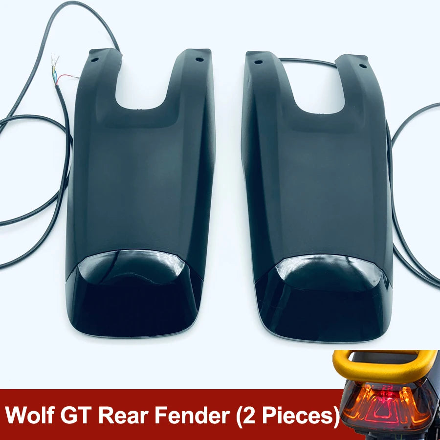 Kaabo Wolf King GT Pro GTR Rear Fender Mudguard Assembly with lights - ERide Hub
