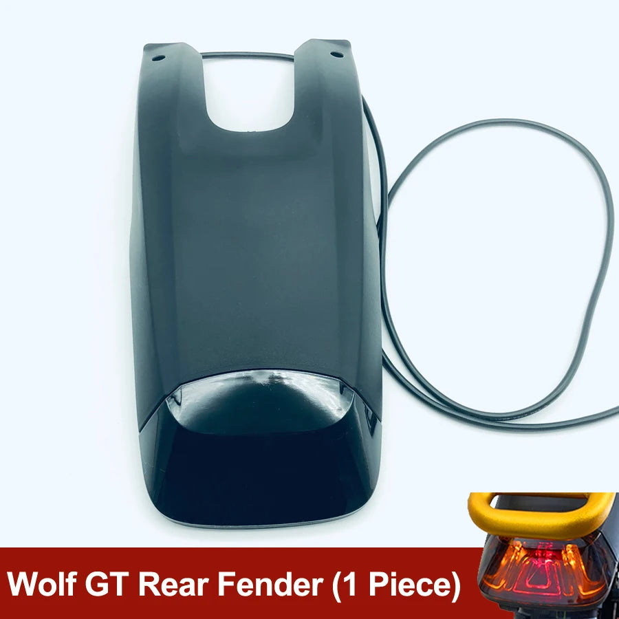 Kaabo Wolf King GT Pro GTR Rear Fender Mudguard Assembly with lights - ERide Hub