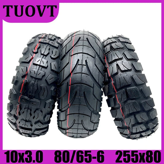 10 Inch Tyre 80/65-6 255x80 10x3.0 - ERide Hub