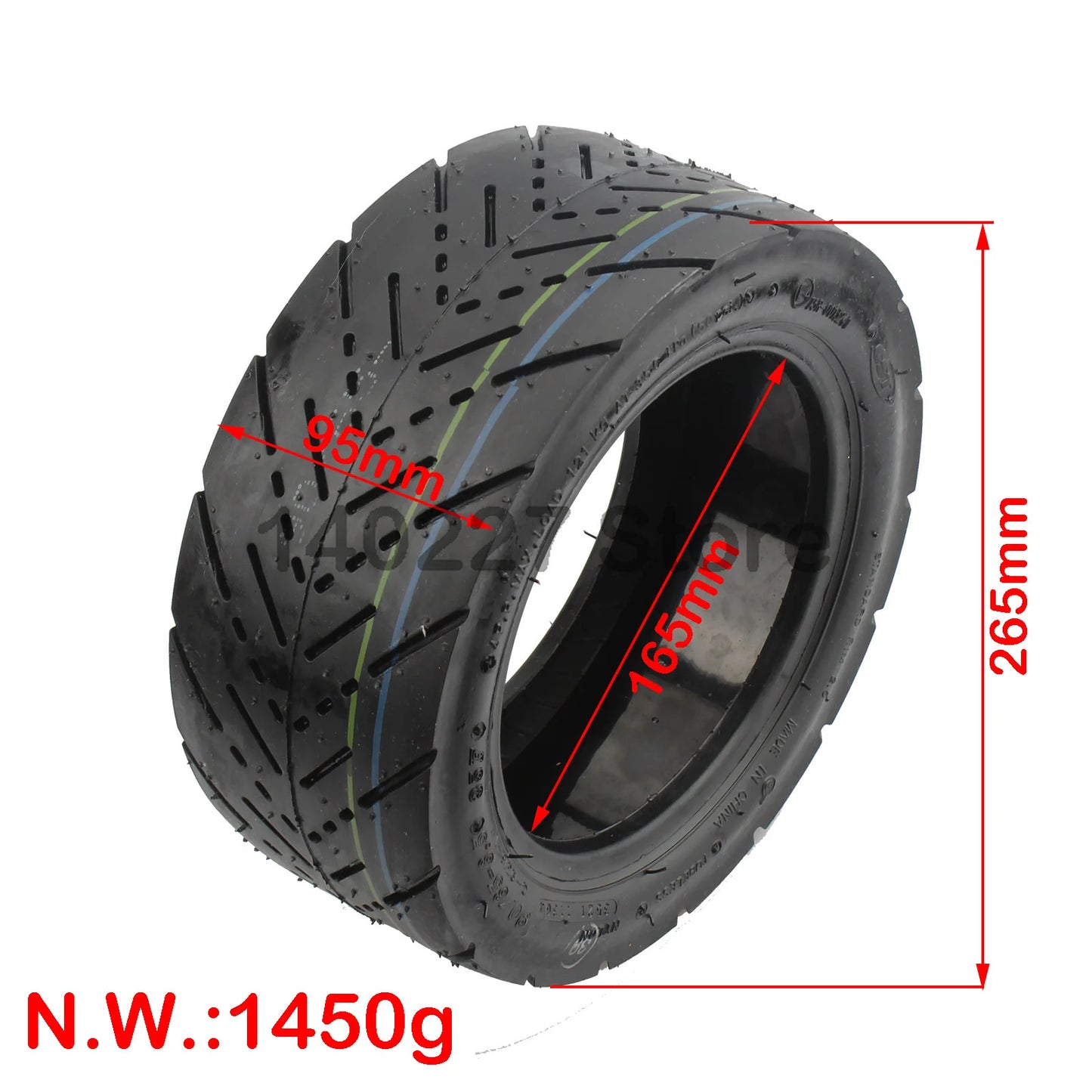 90/65-6.5 11 Inch CST Tyre Street/Off-Road Tubeless - ERide Hub
