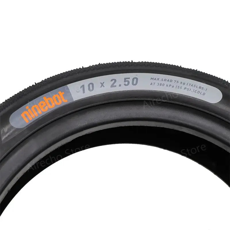 Original Tubeless 10X2.50 Tyre Segway F2 & F2 Pro - ERide Hub