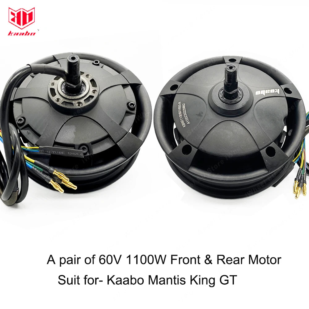 Kaabo Mantis King GT 60V 1100W Motor Black - ERide Hub