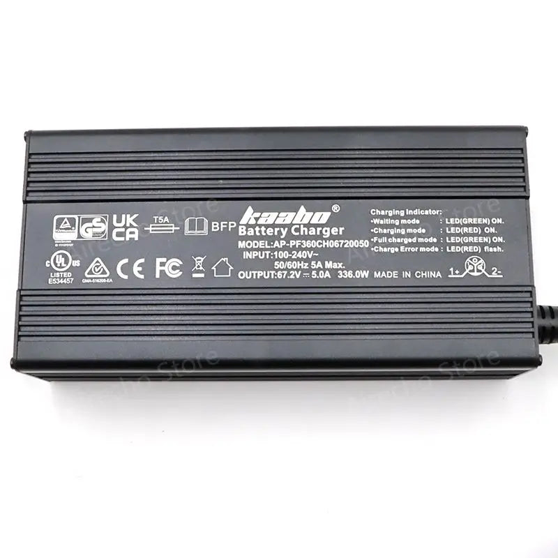 Kaabo Mantis King GT Fast Charger 60V 67.2V 5A - ERide Hub