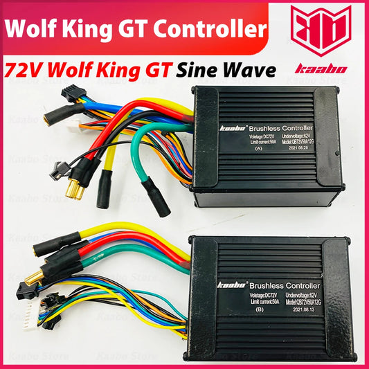 Wolf King GT Pro 72V 50A sine wave controller - ERide Hub