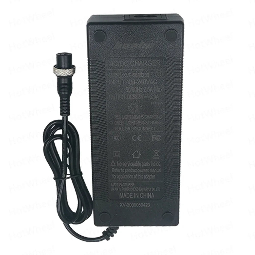 Kaabo 48V 54.6V 1.75A Standard Charger - ERide Hub