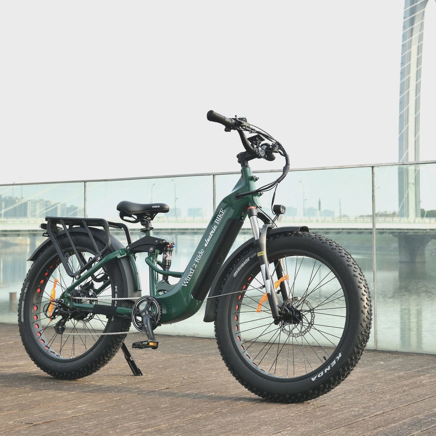 The Don Step Through Full Suspension E Bike