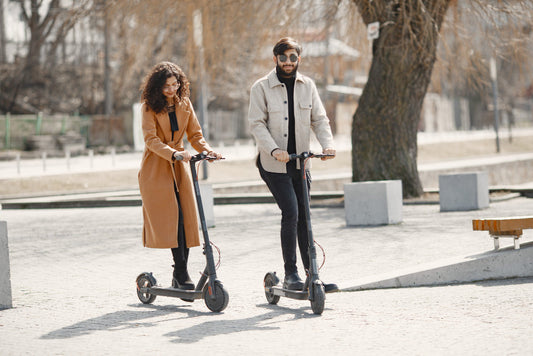 Tips for riding an electric scooter in winter.