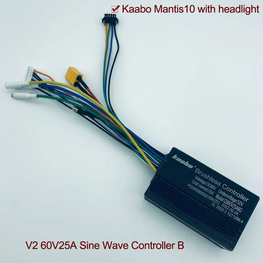 Mantis 10 60V 25A Main Motor Controller (Compatible with Skywalker 10C 60V) - ERide Hub