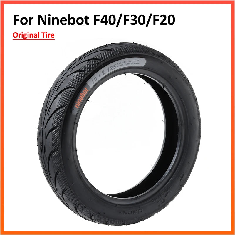Original 10x2.125 Tyre Ninebot F40 F30 F20 - ERide Hub